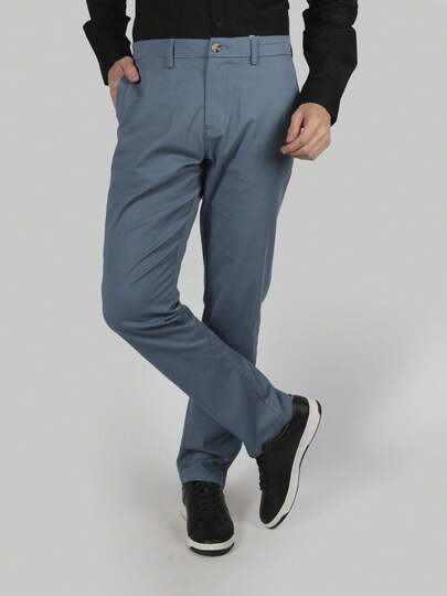 Ben Sherman Pantalón Chino Slim Stretch  Todo    Regular    Cremallera    Streetstyle    Día del Padre