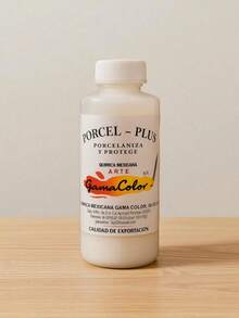 Porcelaniza y protege, Porcel Plus Gama color, Pegamento para comos, alcomanias, papel fantasia, madera, lamina, ceramica, yeso, figuras de resina - Porcel Plus Gama color - Ver 1