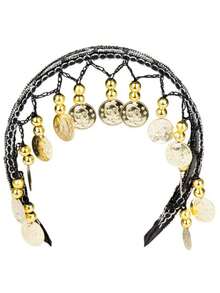 Women Belly Dance Costumes Hair Hoop Dance Head Headband Head Chain Stage Performance Decor Accessories - Multicolor - View 11