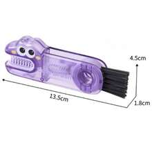 Juego de 3 cepillos para limpiar botellas 3 en 1, de silicona, multifuncional, para limpiar huecos de tapas de vasos, herramienta para limpiar huecos de cocina. - Multicolor - Ver 3