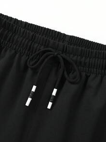 Plus Size Women Loose Casual Pants, Straight Leg Trousers For Daily Wear, Suitable For Spring, Autumn And All Seasons