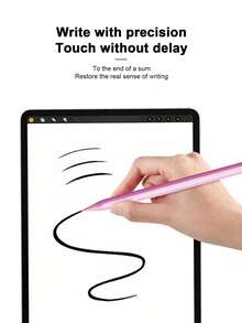 AIRUIKA 畅销 Apple Pencil 兼容电容式触控笔，具有磁吸功能，适用于 iPad、触摸屏笔 - 彩色 - 查看 7