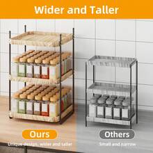 Superlele 2/3 Tier Bathroom Counter Organizer, Bathroom Counter Tray And Vanity Organizer, Wood Corner Countertop Tray For Home Decor, Dresser