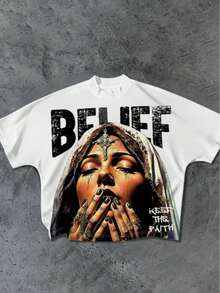 camisetas de hombre Ropa de verano Patrones de moda playeras de hombre camisas  ropa hombre sudaderas para Ocio al aire libre  gym regalos para hombre playa hombre  Cuello redondo de manga corta halloween nacional Viva México  ropa mexicana 15 septiembre - Blanco - Ver 1