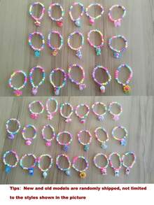 50/30/25/20/15/10/1pc Assorted Color Bracelets, Cute DIY Bracelets, Birthday Party Decor, Party Favor Jewelry Accessories, Gift Bags, Classroom Prizes, Birthday Gifts, Gifts School Supplies Trinkets Party Supplies Back To School Supplies Party Supplies Trinkets Wedding Mini Stuff