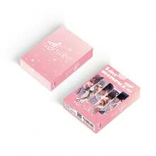 恋与深空秦时汽车照片卡套装，55张3英寸高清LOMO卡，礼盒套装，适合乙女游戏女粉丝收藏，科幻浪漫奇幻系列，腹肌美学虚拟男友角色，迷你高清彩色印刷卡片，适合日记本和剪贴簿，送给粉丝的生日和节日浪漫礼物 - 玩具小卡 - 查看 5