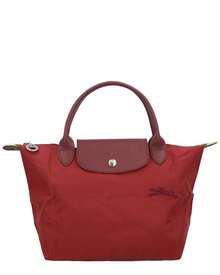 Longchamp Le Pliage Green Small Canvas Handbag - Red - View 2