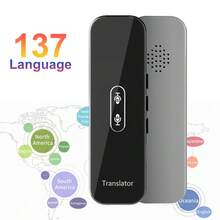 Easypie Selection 137 Languages ​​Intelligent Voice Translator: Instant Real-Time Translation, Display APP Translation Results, Suitable For Most Android / IOS Phones