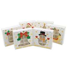 4 pièces/6 pièces Boîte de chocolat thème Noël Boîte d'emballage de pâtisserie Boîte de gâteau de Noël Boîte de bonbons cadeau (style mélangé et assorti) Noël Décorations de Noël Pyjamas de Noël Cadeaux de Noël Décoration de Noël