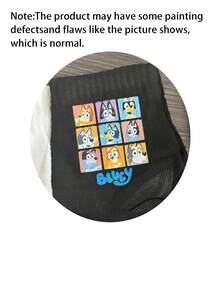 Bluey زوج من الجوارب الكرتونية الجميلة لمنتصف الساق بطبعة كلب بلوي وبينجو من أنمي بلوي، هدايا عيد