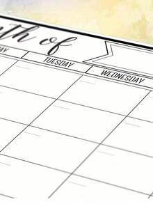 Calendario magnético de pizarra blanca para refrigerador, planificador familiar mensual, pizarra magnética, calendario de pizarra magnética, decoración de cocina, planificador mensual para refrigerador, accesorios de refrigerador para cuadro de tareas y planificación de menús (varios tamaños)