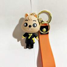 Cosplay Series Anime Figures Kawaii New Skz Kpop Women Cute Cartoon Figures Bag Pendant Keyring Car Key Chain Accessories Jewelry Toy Stray Gifts A Christmas And Birthday Gift For A Friend - Multicolor - View 6