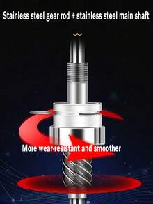 1pc Fishing Reel - New Spinning Reel - 39.5 LBS Max Drag Carbon Fiber - 10+1 Stainless Steel BB For Saltwater Or Freshwater - Super Large Spool - Great Value Fishing Reel - Spinning Reel Suitable For Sea Water Freshwater 3000 4000 5000 6000 7000 8000 Spool - Ultra Smooth Ultra Light Strong Power Trout Bass Carp Gear - Stainless Steel Ball Bearing Metal Body Ice Fishing Reel