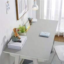 1pc Eye-Protecting Leather Desk Mat, Office Desk Pad, Large Mouse Pad, Laptop Desk Mat, Manicure Desk Mat, Coffee Table Mat, Vanity Table Mat, Super Large Tablecloth, Waterproof, Oil-Proof, Stain-Resistant, Wear-Resistant, Washable Home Dining Table Mat, Suitable For Various Tabletops, Large Dining Table Mat And Small Desk Mat, Fashionable Design, Perfect For Home Decor And Holiday Gifts, Kitchen Counter Mat
