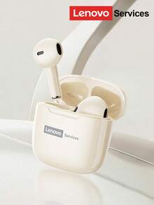 Lenovo LE201 Minimalist Bluetooth Earphones, Half In-Ear HIFI High-Quality Low-Latency Music & Gaming ENC Call Noise Cancellation Long Battery Life Comfortable Wear For Sports & Running, Wireless Earbuds Compatible With Smartphones & Computers - 彩色 - 查看 14