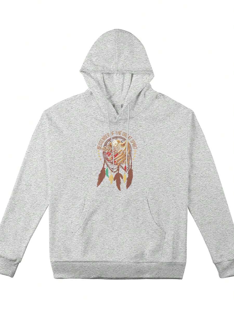 Women's Plus-Size Sweatshirt, Aboriginal Constellations And Dream Catcher Or  Owlcasual Style Sweatshirt, A Must-Have For Daily Travel, Suitable For All Seasons.