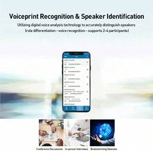 PHILIPS 飞利浦 16G/32G 蓝牙智能录音笔，AI 智能降噪，语音转文字，一键录音，适用于讲座、会议、课堂、工作、采访