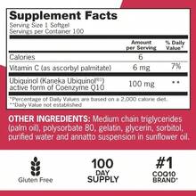 Qunol Mega Ubiquinol 100mg CoQ10, Superior Absorption, Patented Water And Fat Soluble Natural Supplement Form Of Coenzyme Q10, Antioxidant For Heart Health, 100 Count Softgels - Flavor NameC - 查看 4