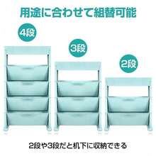 マガジンラック 書類棚 収納棚 本棚移動 スリム 薄型 大容量 キャスター付き ワゴンタイプ 雑誌 新聞 小物 収納ワゴン 雑貨屋文具 収納用品 おしゃれ 美容室 - マルチカラー - チェックする 10