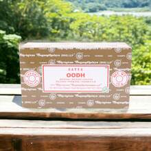 satya Incienso Oodh – Pack de 12 Cajas x 15g | Incienso Natural Artesanal de India | Aroma Intenso y Amaderado | Ideal para Meditación, Yoga, Aromaterapia y Relajación  ✅ Entrega de 1-3 días - 12 cajitas de 15 g - Ver 4