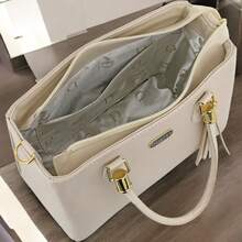 Wholesale Medium Crossbody And Hand Bag With Adjustable Crossbody Cheap Launch - Beige - View 2