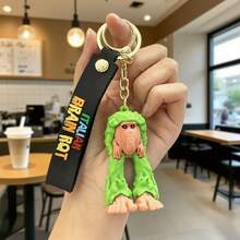Classic Shanhaijing Wooden Stick Person Keychain Italian Brainrot Abstract Pendant Tung Tung Tung Sahur Funny Accessory Tralalerotralala Car & Backpack Pendant Halloween Accessories Teachers Day