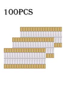 10/34 Peças Mini Tubos Recarregáveis de Brilho Labial - 1,18ml Tamanho de Viagem Recipientes À Prova de Vazamento com Tampas de Borracha, Tubos de Batom Vazios para Cosméticos DIY e Retoques Rápidos - Multicolorido - Visão 22