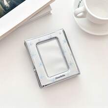 joumoswk Album na zdjęcia i karty z gwiazdą Y2K, album na zdjęcia 4*3 cale, mini album na karty Idol, album na zdjęcia, 20 dwustronnych stron, uchwyt na karty ze zdjęciami