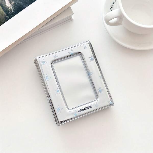 joumoswk Álbum de fotos y tarjetas estilo Y2K, Álbum de fotos de 4*3 pulgadas, Álbum de tarjetas mini de ídolos, Álbum de fotos, Portafotos con 20 páginas doble cara