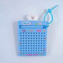 1 bảng vẽ bi thép từ tính hoạt hình dễ thương, bảng viết vẽ graffiti cho học sinh, bảng viết thời trang dễ thương nhỏ treo tường - Nhiều màu - Xem 4