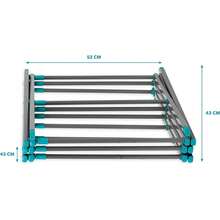 Expandable Clothes Airer – Adjustable Indoor Collapsible Drying Rack - Adjustable Clothes Airer - View 7