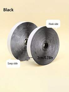 Double-Sided Adhesive Hook And Loop Tape, Hook & Loop Fastener Tape, Convenient Self-Adhesive Hook And Loop For Window Curtains, Frames, Mosquito Nets, Carpets, Cars, Easy To Operate
