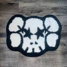 Ka-Ws Rug -  Star Dr -  Room Dr - Hanade & Premium- 27in W * 20in L (70 * 50cm) - Ka-Ws Design -  Batat - Preppy Dration -  Bathrug -  (Kawed),18039777 - 彩色 - 查看 2