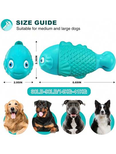WinTour Dog Chew Toys For Aggressive Chewers, Indestructible Dog Toys For Aggressive Chewers, Tough Dog Toys For Large Dogs, Durable Squeaky Dog Toys,