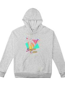 Women's Plus-Size Sweatshirt, Santa Cruz California 70s 80s Summer Retrocasual Style Sweatshirt, A Must-Have For Daily Travel, Suitable For All Seasons. - Grey - View 1