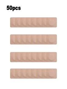 50/100PCS Castor Oil Patches, Convenient, Comfortable, Easy To Carry Absorbent Patches, Suitable For All People, Self-Adhesive Belly Pads Patches For Daily Use, Home Use, Travel Use, Oil Not Included, 1pc