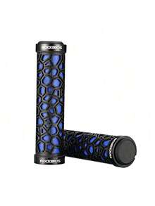ROCKBROS 1pc Bicycle Bike Rubber Grips Cycling Handlebar Grips Lock On Anti-Skid - Multicolor - View 17
