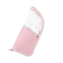 Geantă portabilă pentru pensule de machiaj, set de pensule pentru fard de pleoape cu păr moale, husă cu fermoar pentru depozitarea instrumentelor de manichiură, cadouri pentru femei, cadouri de Crăciun, idei de cadouri pentru femei