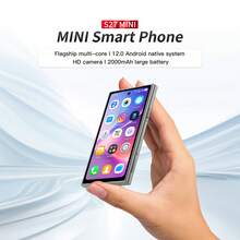 SERVO S27 迷你智能手机安卓 12.0 内存 2GB ROM 16GB 双卡 4.0 英寸显示屏 4G WCDMA 手机 - 灰色 - 查看 12