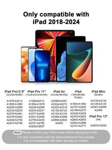AIRUIKA 畅销 Apple Pencil 兼容电容式触控笔，具有磁吸功能，适用于 iPad、触摸屏笔 - 彩色 - 查看 8