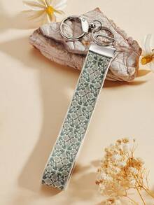 1 件锌合金钥匙扣、钥匙扣、包包挂件、织带钥匙扣、钥匙扣配件、手腕钥匙扣、印花织带钥匙扣、女士汽车钥匙扣、女士包包和吊坠钥匙扣、通用钥匙扣、女士时尚钥匙扣（由于拍摄光线角度不同，可能会有轻微色差，请以实际产品为准。） - 0.霧綠 - 查看 6