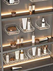 Wandmontierter Seifenhalter mit Saugnapf, kreativer Abtropfhalter für Badezimmer & Toilette - Verschiedenfarbig - Übersicht 10