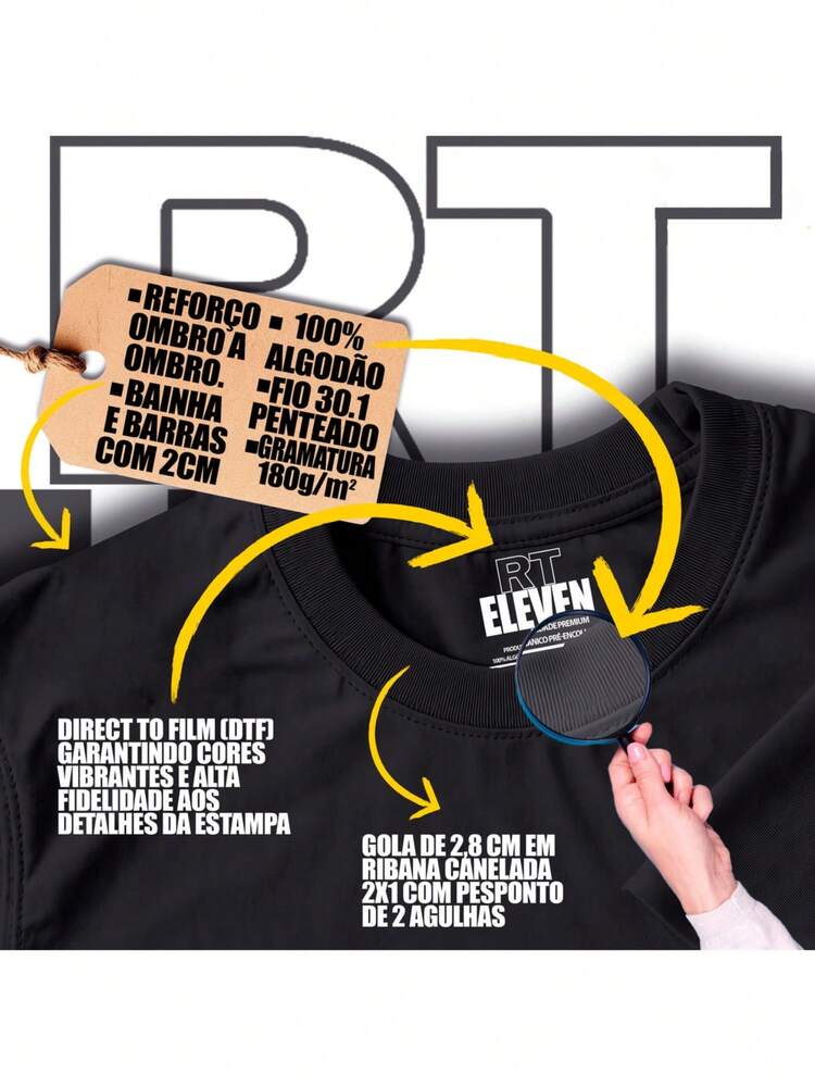 T-Shirt + Shorts Set Printed Sweatshirt Milano Italy Street 100% Cotton Mesh T-Shirt Premium Line Sweatpants With Pocket - 米色 T 卹 黑色百慕達短褲 - 查看 3