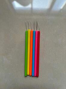 Automatic Needle Threader, Sewing Needle Threader Tool For Seniors, Plastic Bobbin Thread Holder, Modern Household Plastic Needle Threader, Beading Tool, Cylindrical Needle Threader Set, Beading Needle Threader Accessory - Durable DIY Accessory For Beads And Fine Threads (Random Color)