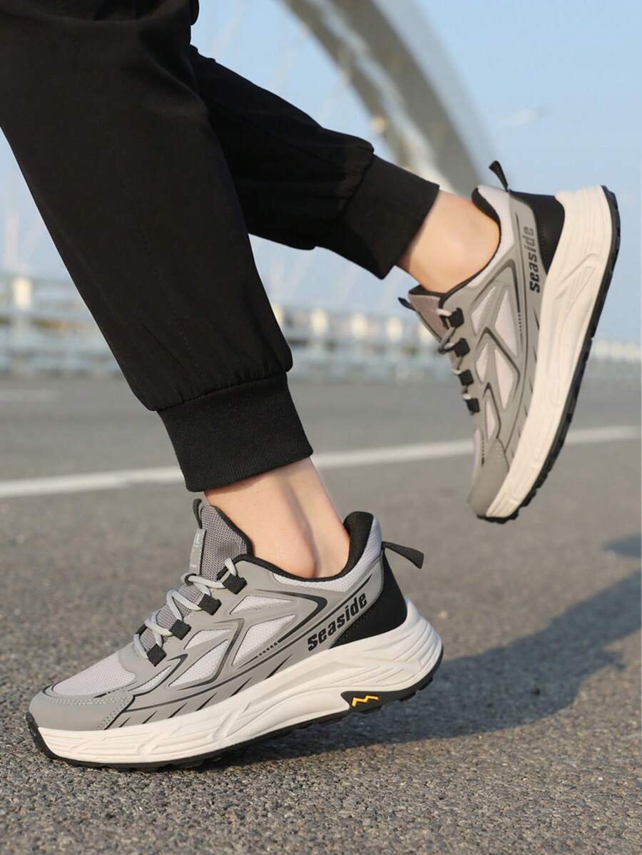 Buty trekkingowe męskie, trampki męskie, trampki z grubą podeszwą, męskie buty sportowe na co dzień, wygodne buty do biegania, buty do koszykówki, buty studenckie