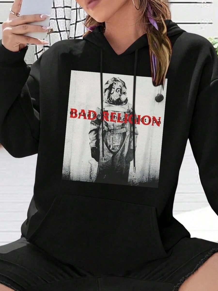 Women Sweatshirts - 黑色 - 查看 1