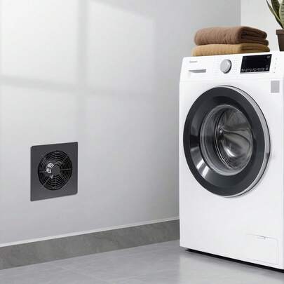 6 Inch Through-The-Wall Ventilation Fan, 205 CFM Through Wall Exhaust Fan With AC Motor, Quiet Vent Easy Installation For Bathroom,Garage,Laundry Room,Storage Room Air Exchanger