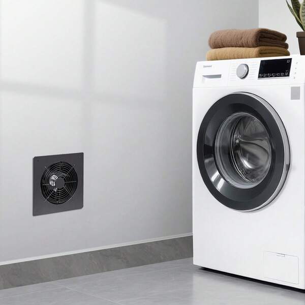 6 Inch Through-The-Wall Ventilation Fan, 205 CFM Through Wall Exhaust Fan With AC Motor, Quiet Vent Easy Installation For Bathroom,Garage,Laundry Room,Storage Room Air Exchanger