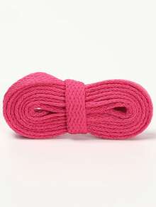 1.2米扁平男女通用鞋带，涤纶编织鞋带，适用于各种运动鞋和休闲鞋 - 彩色 - 查看 18