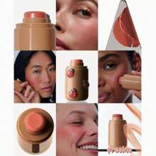 Nuevo producto de Haileyskin - Rubor en barra de polvo con doble uso para labios y mejillas, con diseño de cerdo/pecas